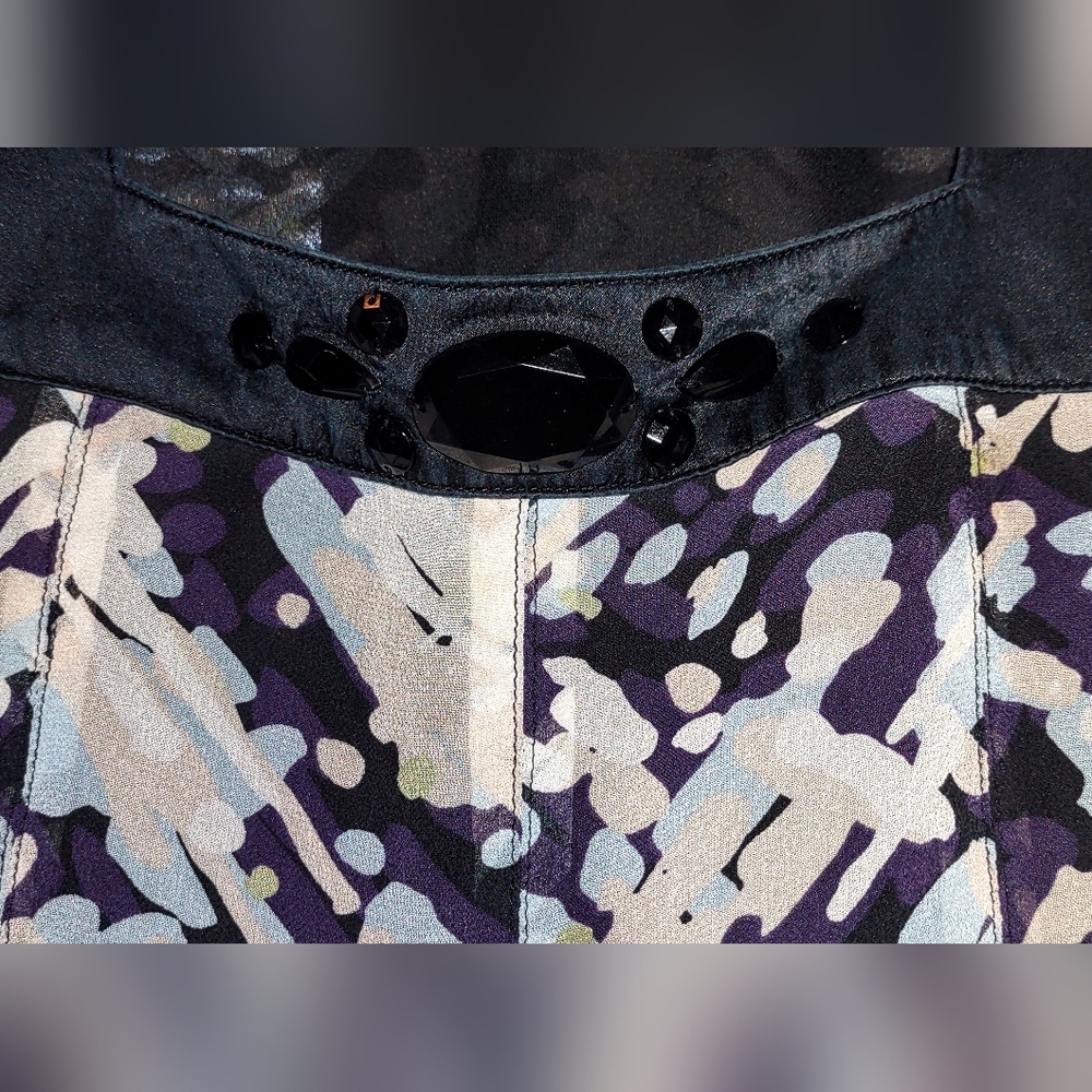 Headband FREE w/ Nine West 190% Silk Embellished Blouse - Picture 8 of 16